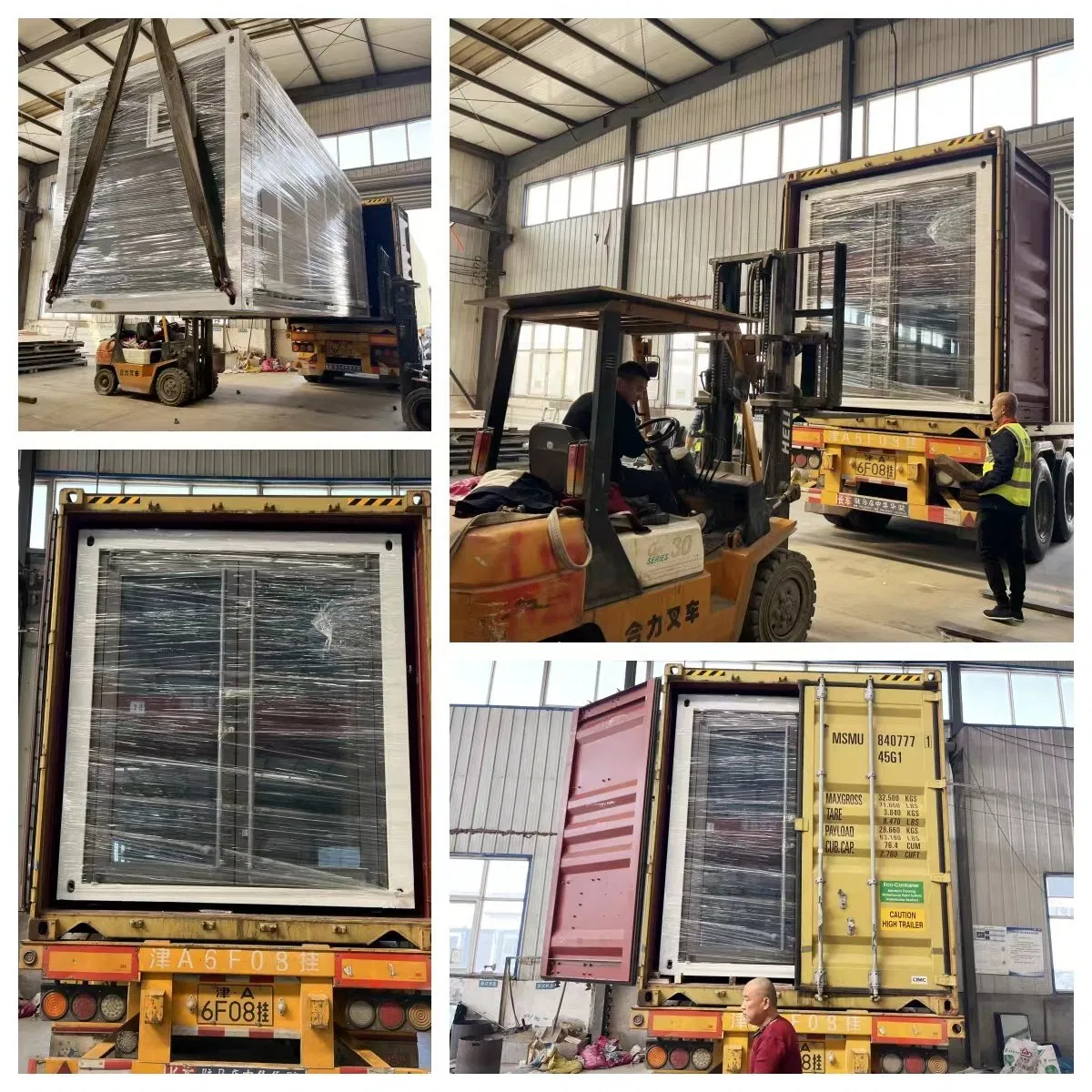20FT/40FT Luxury Folding Shipping Prefabricated Steel House Hotel Office Portable Mobile Modular Living Prefab/Expandable Transportable Container House