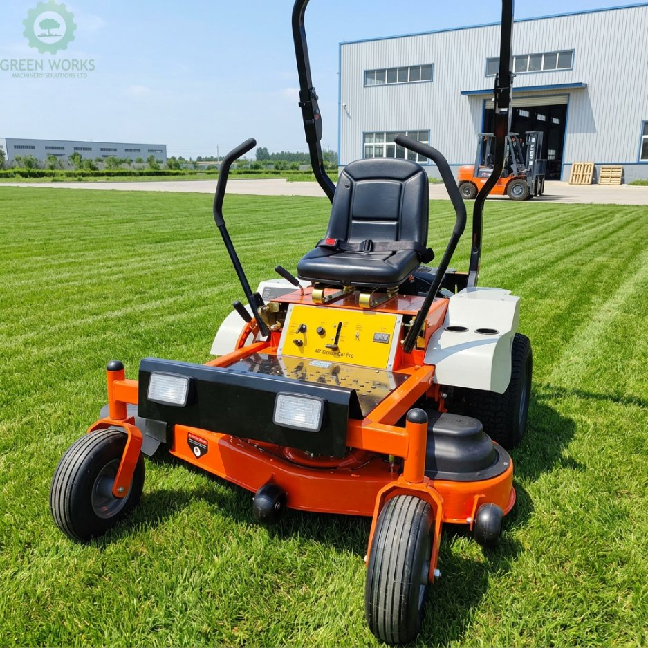 Factory Price for Petrol Gasoline Ride on Mower with 48 Inch Zero Turn Riding Lawn Mower for Garden Golf Grass Cutting