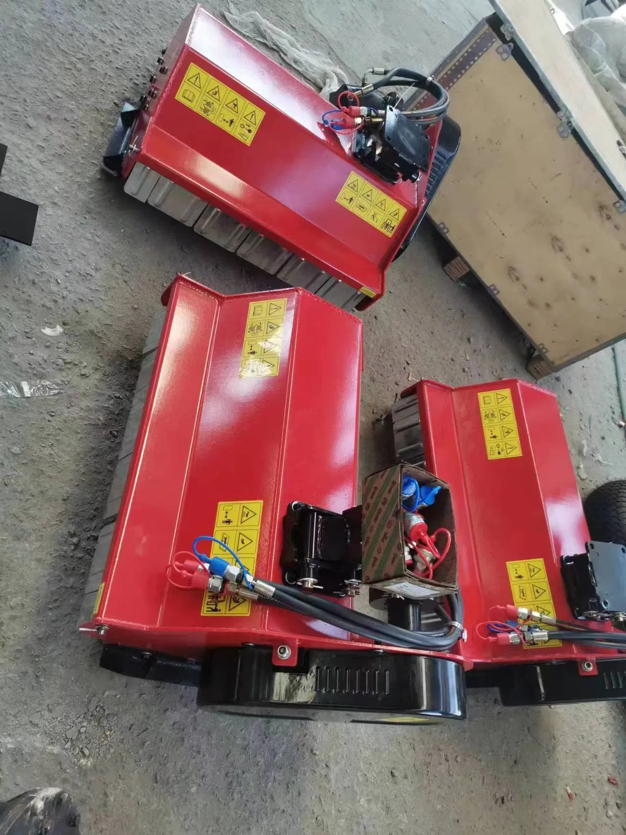 Боковой навесной фрезерный измельчитель для трактора