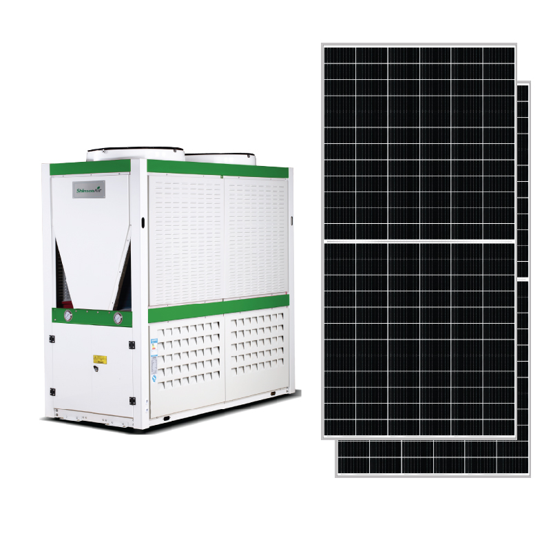 Latent-Storage Auto-Defrost Solar Hybrid Heat Pump