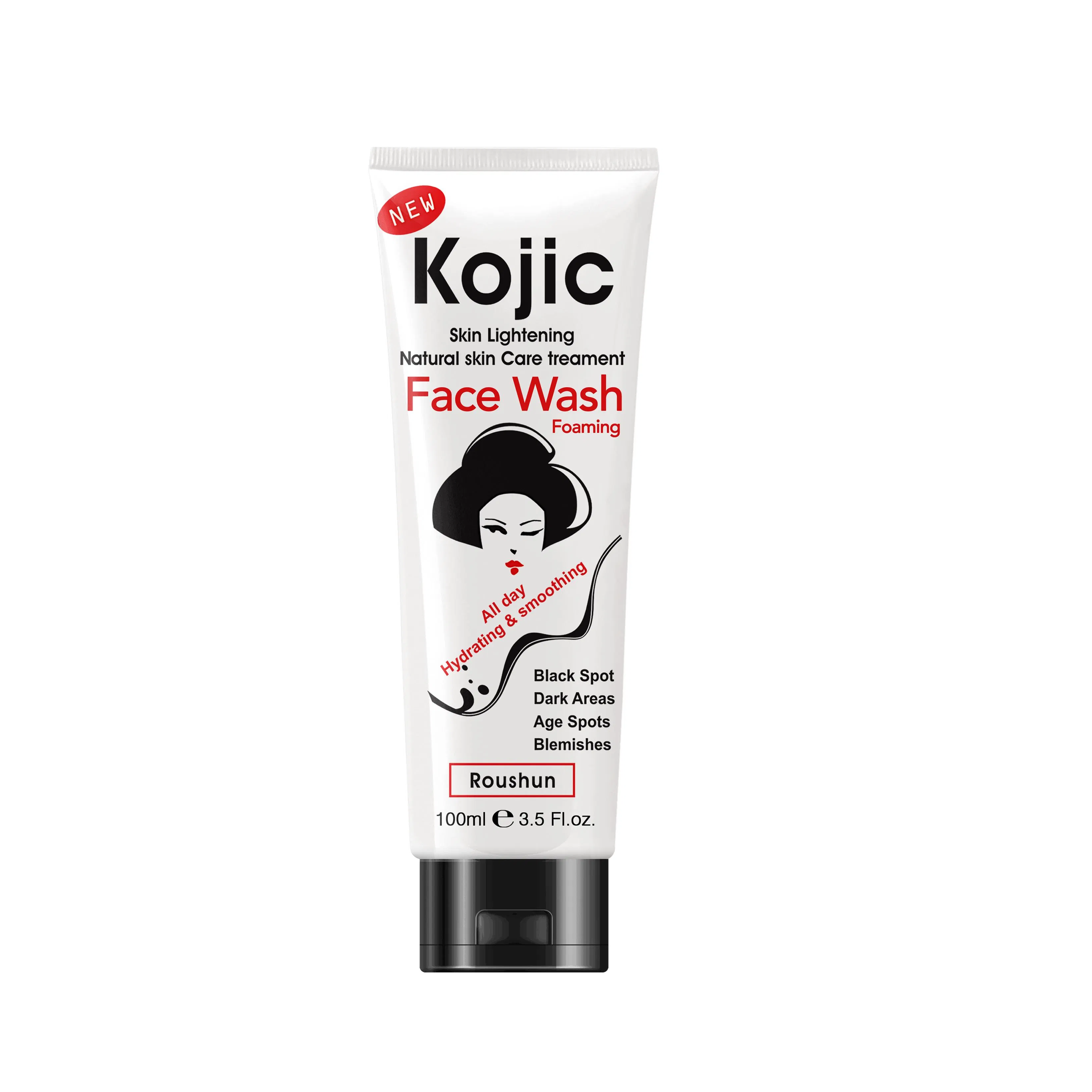 Roushun Kojic Face Wash Foam Facial Cleanser