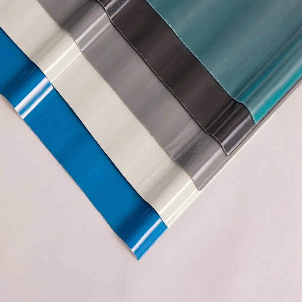 Opaque Corrugated GRP Straight Sheet GRP Roofing Sheet