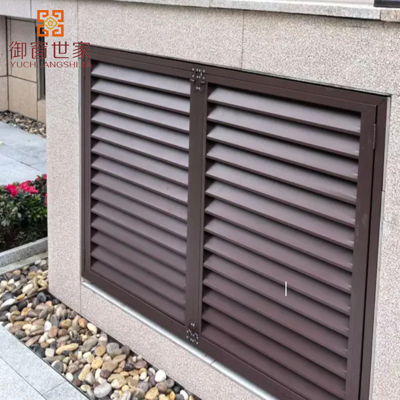 High Quality Aluminium Building Sunshade Window Louver Frame Door