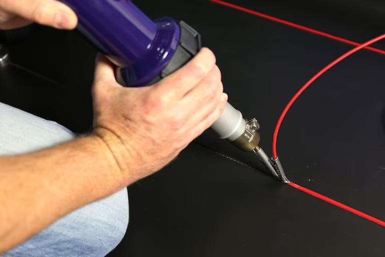 Plastic Heating Gun Portable Hot Air Welder Ht1600