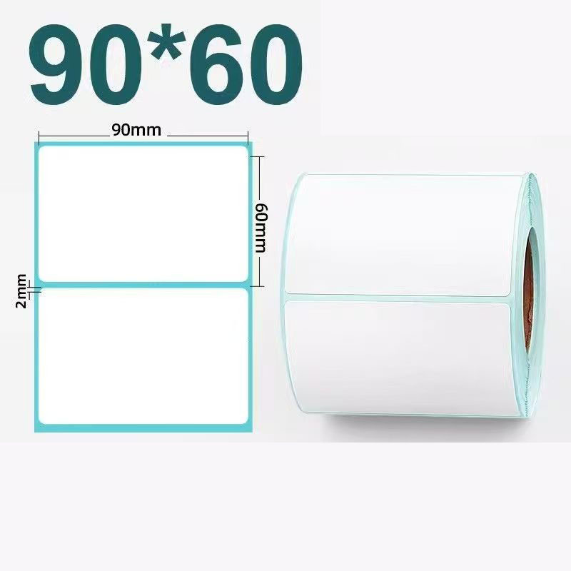 High Quality Customizable Three-Proof Thermal Self-Adhesive Label Paper Roll for Supermarket