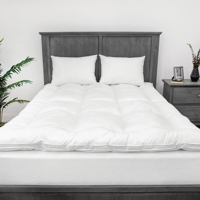 Quilted White Soft Microfiber and Hypoallergenic Waterproof Mattress Cover