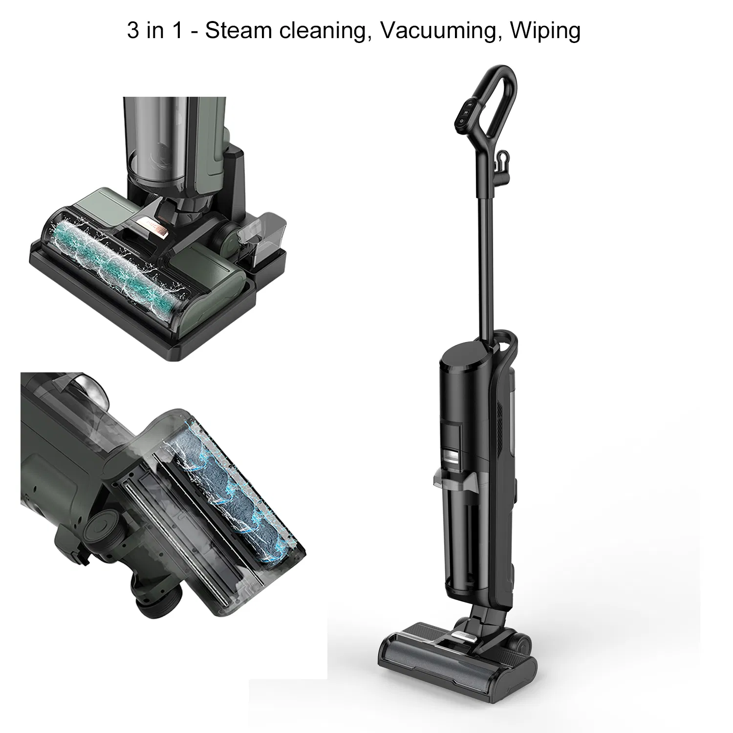 Wet Steam Vacuum Cleaner for Powerful Moisture and Dirt Removal