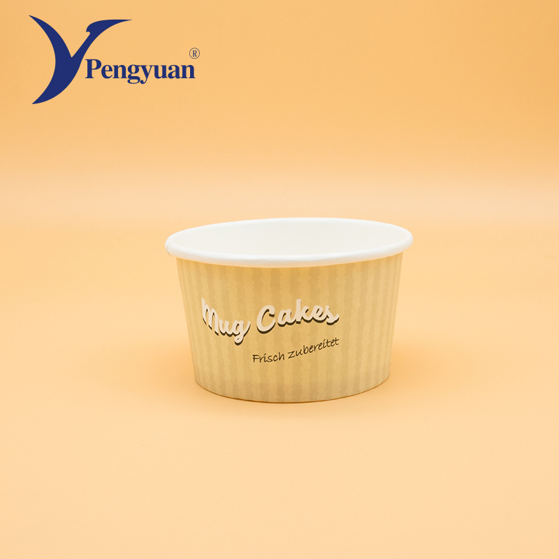Customized Paper Cup Ice Cream Packaging Cup