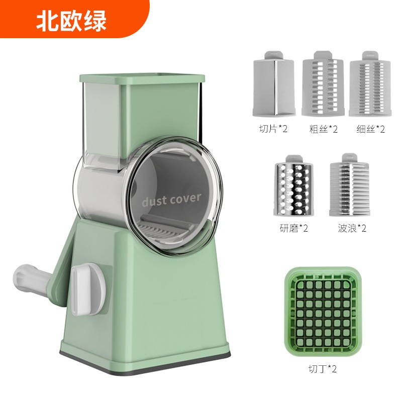 6 in 1 Vegetable Cutter China Factory Wholesale Price Multi Purpose Vegetable Cutter Hand Manual Kitchen Multifunctional Vegetable Cutter