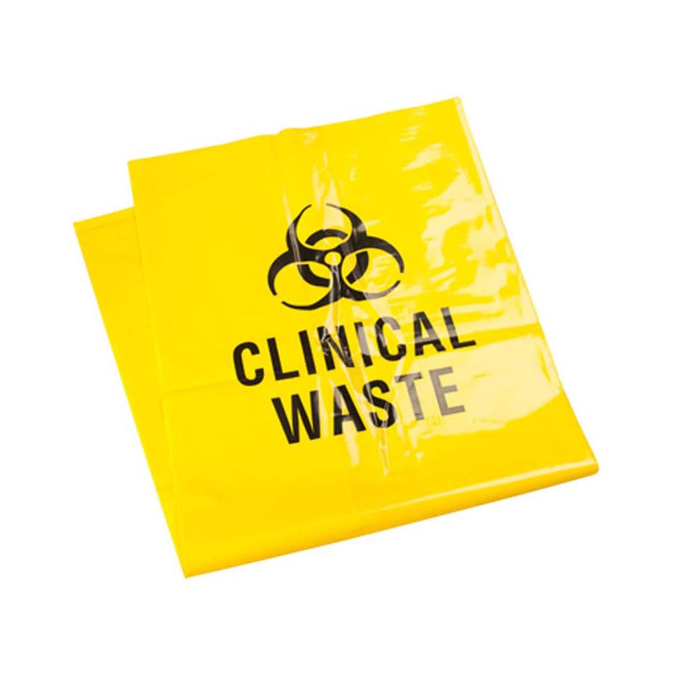 Siny Hospital Yellow Biohazard Disposable Medical Products Waste Packing Bag with CE