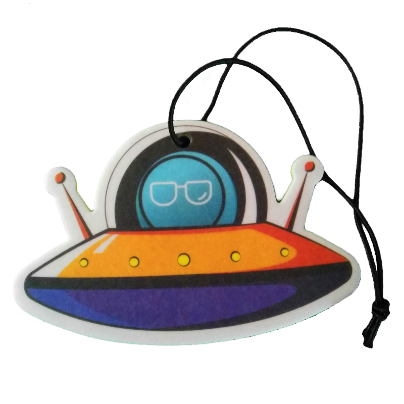 Long Lasting Car Air Freshener Paper Custom Hanging Fragrance Perfume Card