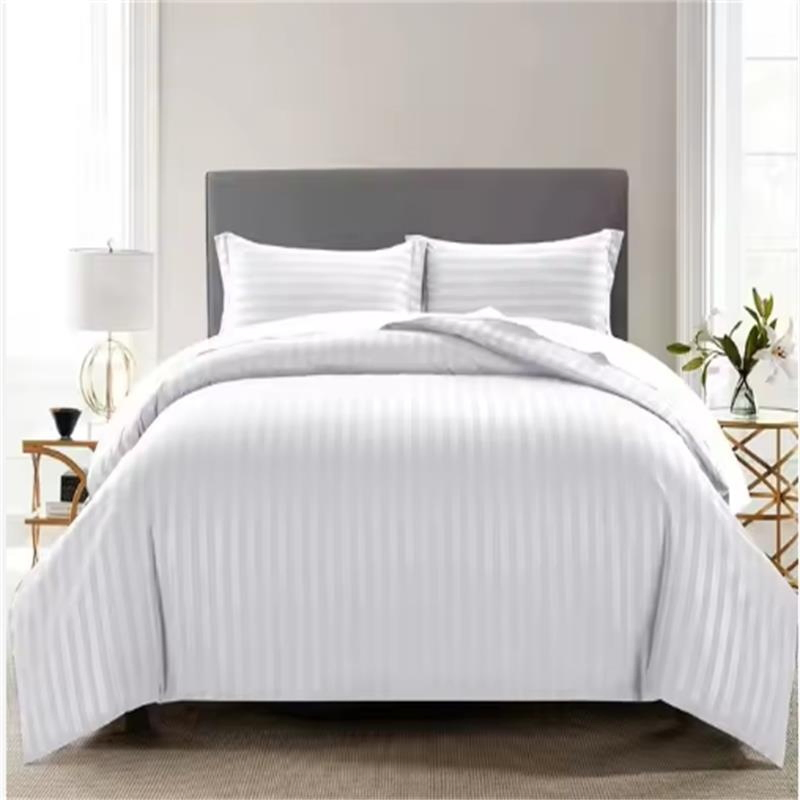 200 - 1000 Thread Count 100% Cotton Embroidered Bed Sheet Set Hotel Comforter Sets Bedding