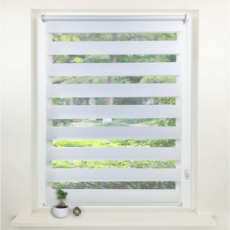 Customized Colorful Fabric Zebra Blinds Window Covering