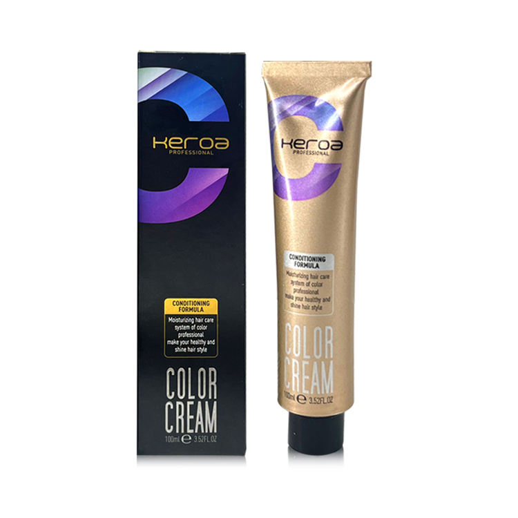 Factory Supply 52 Fashion Color Low Ammonia OEM Hair Dye Professional Natural Hair Color Cream