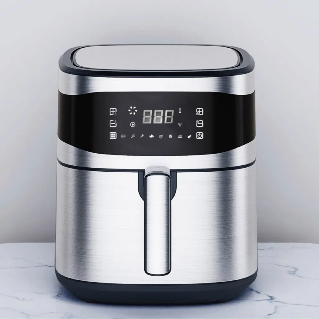 8L Double Air Fryer Electric Touch Screen Deep Fryer