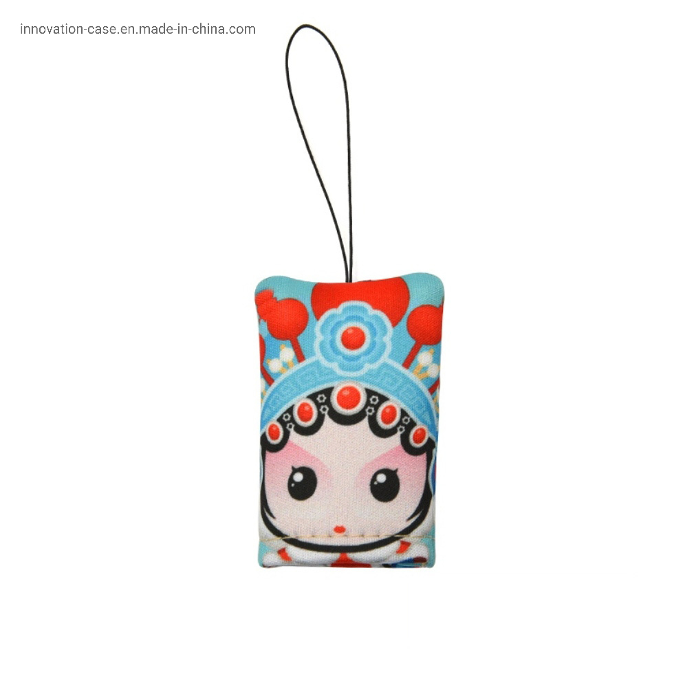 Personalized Microfiber Eyeglasses Cleaning Cloth with Peking Opera Mask; Eyeglass Cleaner with Embossing