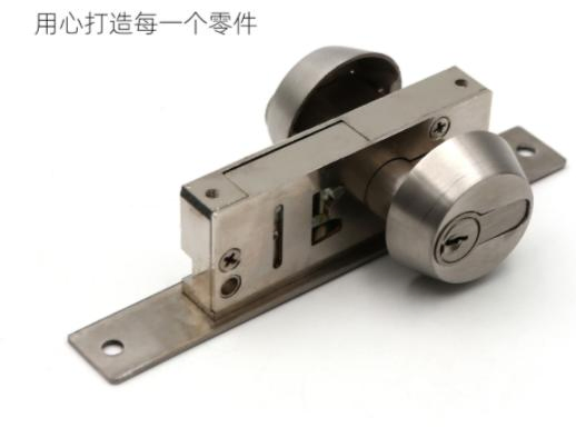 Double Cylinder Stainless Steel Floor Metal Glass Door Lock