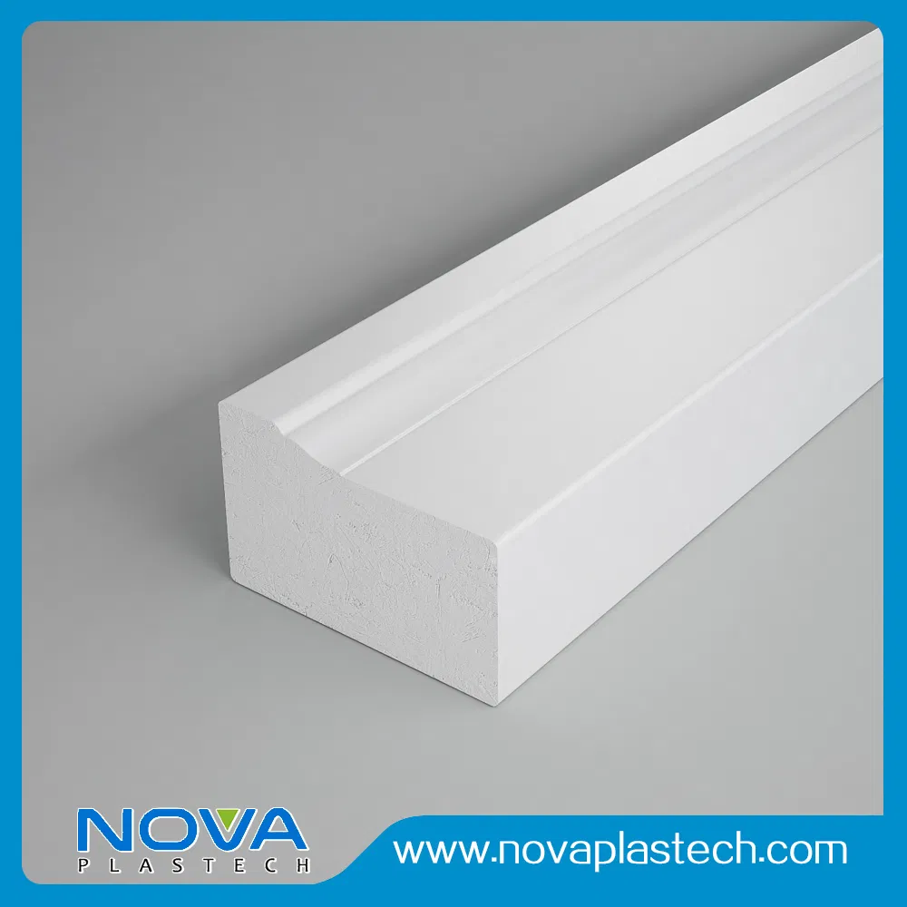 Premium PVC Brickmould for Stylish Door Trim Enhancements