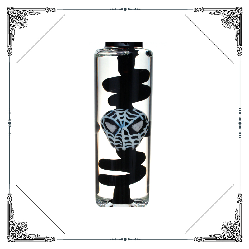High Quality 17.5 Inches Big Beaker Freezable Spider Man Glass Smoking Water Pipe Wholesale