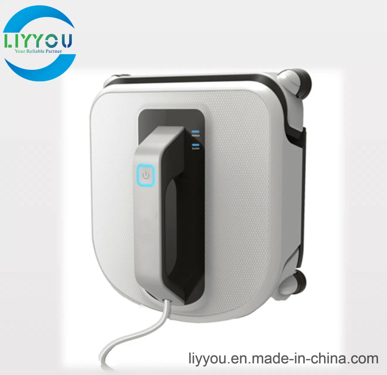 One-Button Start Window Cleaner Robot Glass Window Cleaning Machine 4000PA Large Suction