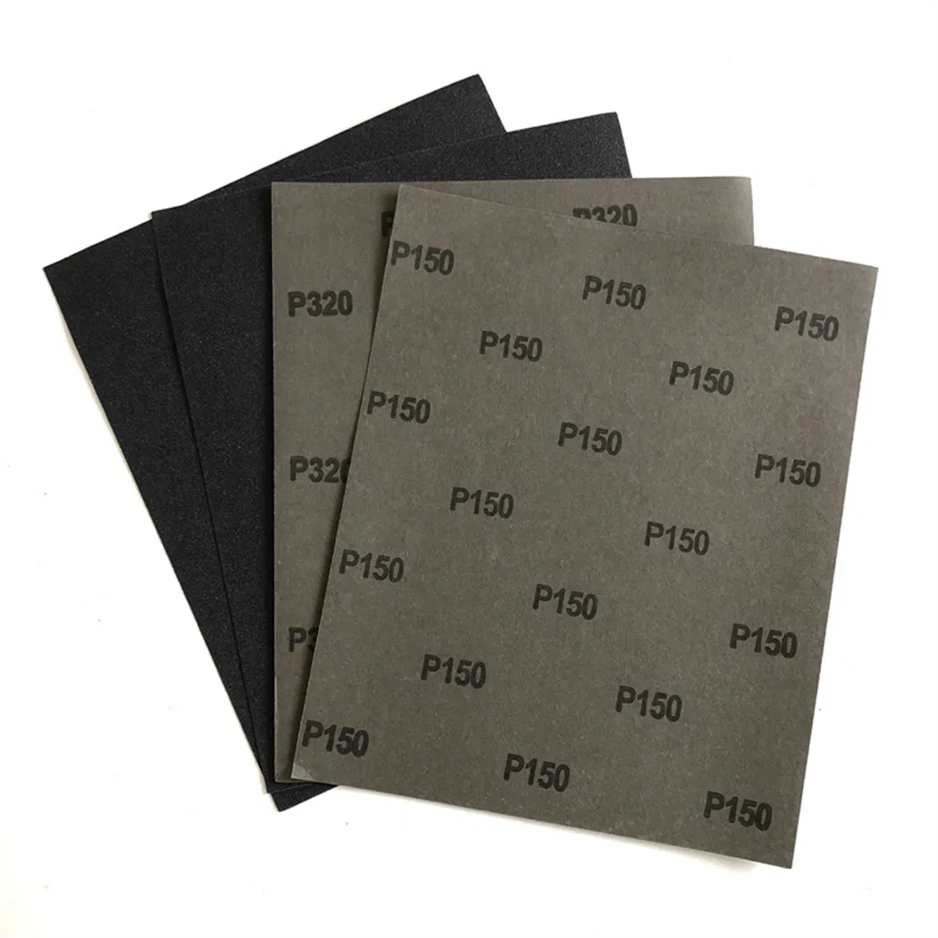 Multifunctional Silicon Carbide Latex Paper Waterproof Sandpaper 60-2000#