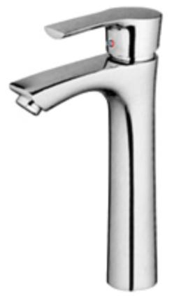 Смеситель для раковины хром, однорычажный