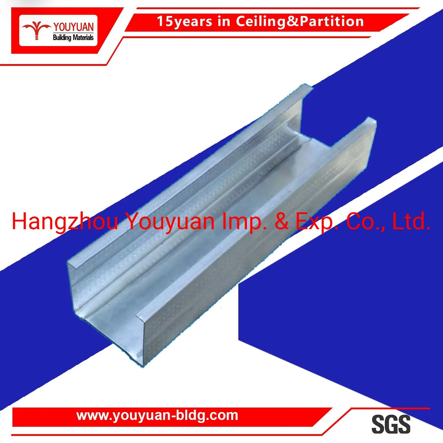 Hot Dipped Galvanized Metal Stud Corner Bead Drywall Metal Stud Galvanized