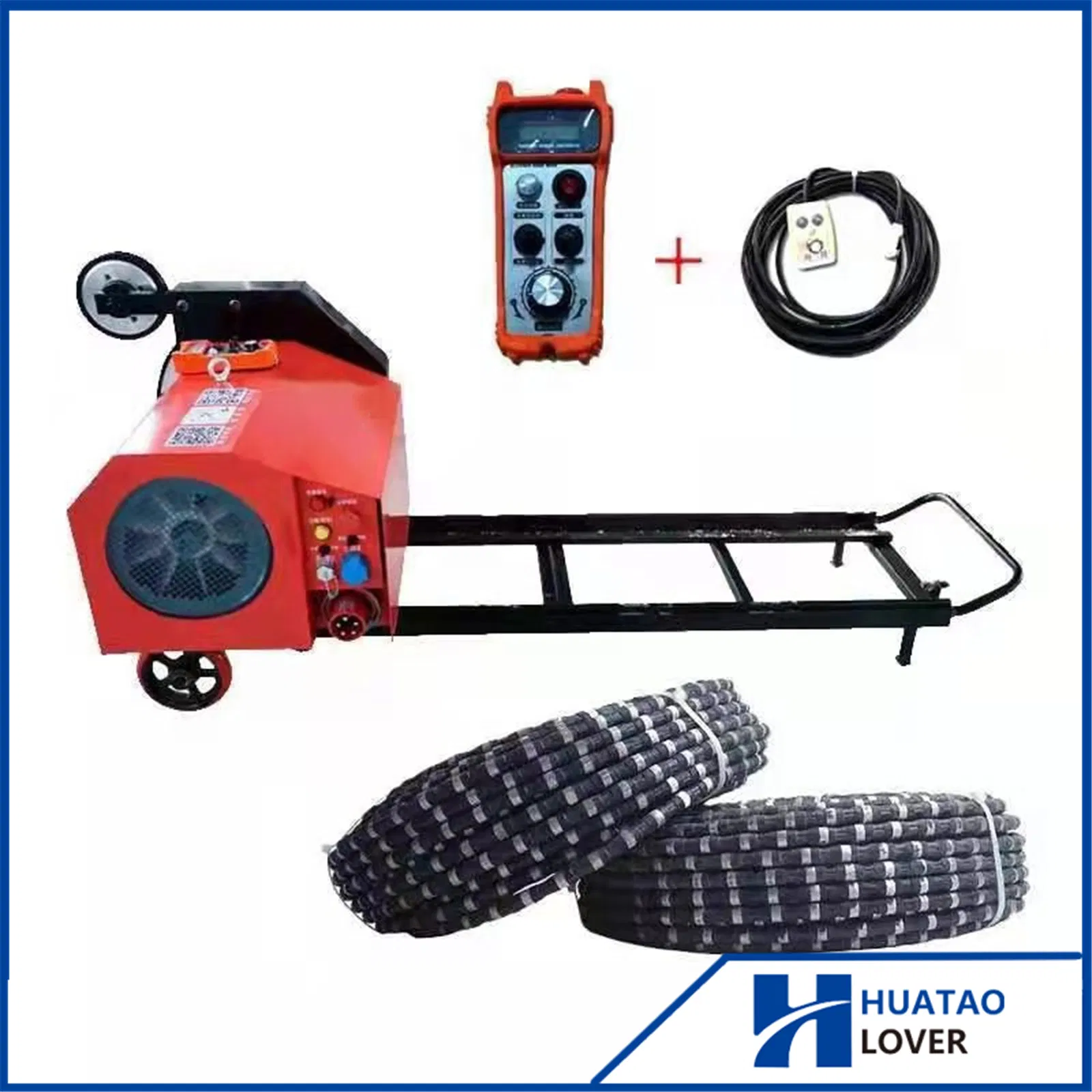 Low Power Consumption Diamond Wire Saw Cutting Machine