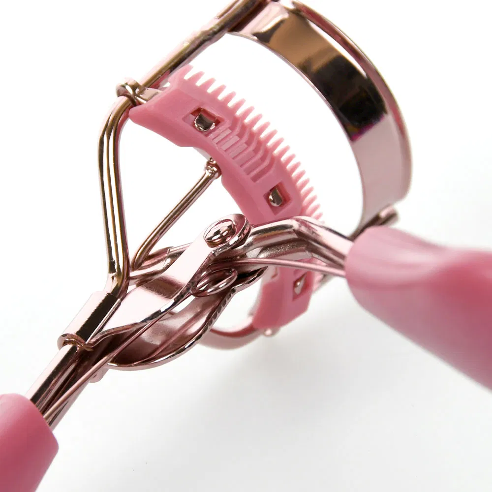 Colorful Plastic Handle Stainless Steel Eyelash Curler Stainless Steel Beauty Eye Lash Eyelashes Tools