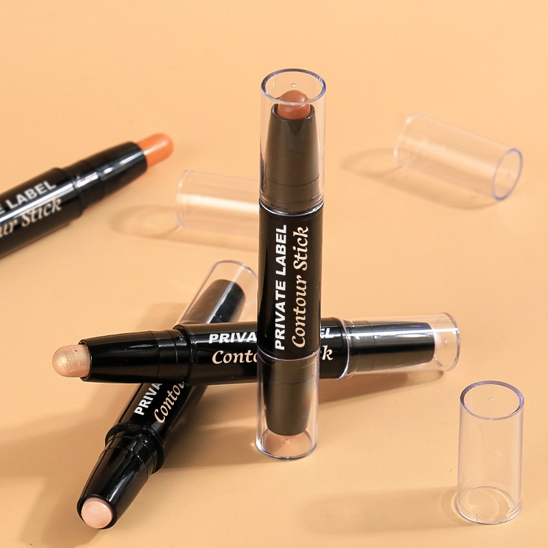 High Quality Organic Makeup Dual-Ended Contour Stick Easy to Use