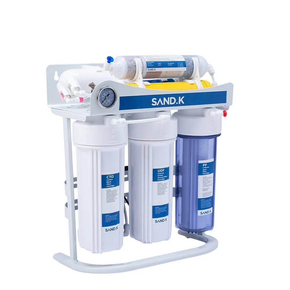 7 Stage 75-Gallon Pure Water RO System Machine Electric Water Purifier Dispenser for Household