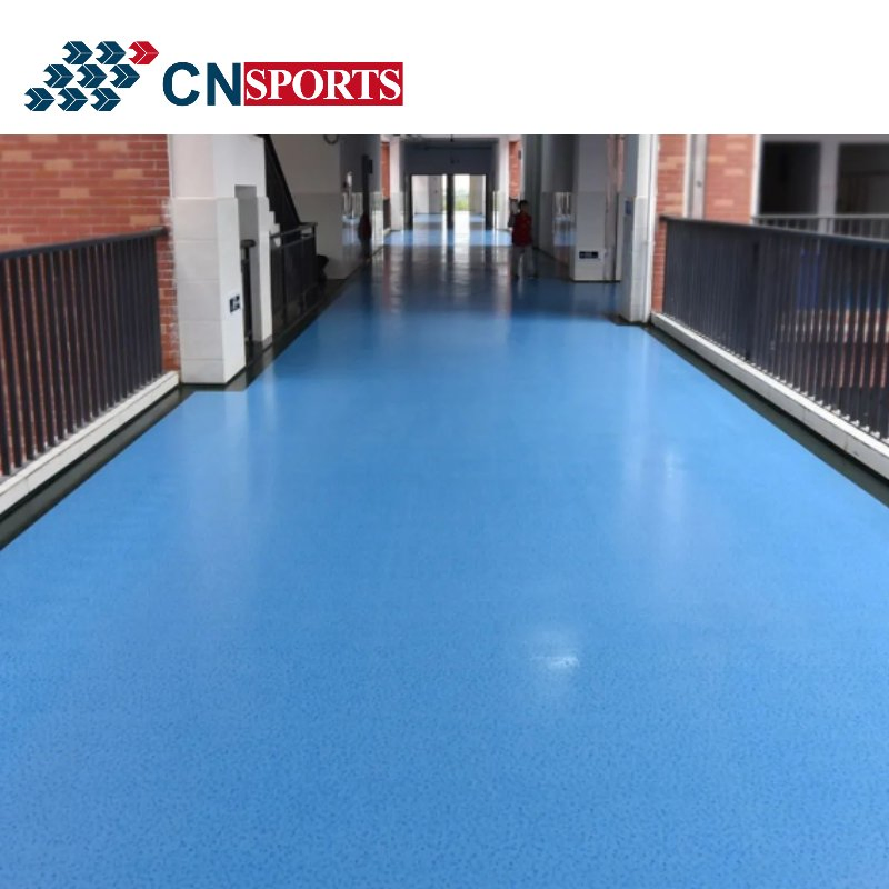 Напыляемый полиуретановый пол Colorful Easy Cleaning