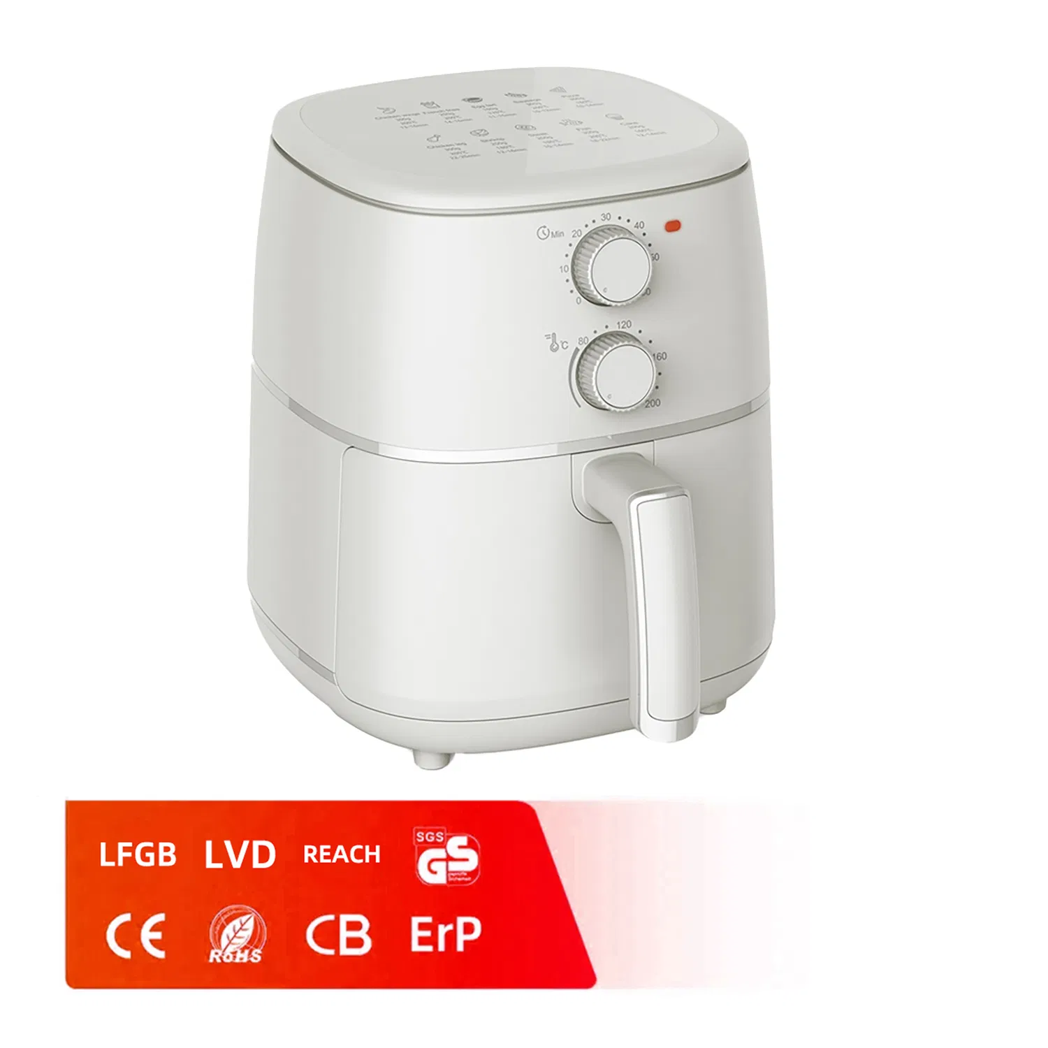 Compact 4L Air Fryer with Rapid Air Technology for Healthier Cooking