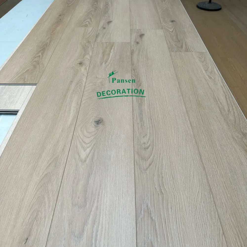 Anti-Slip Plastic Spc Vinyl Floor Home Decor Plank with Wood Grain Texture