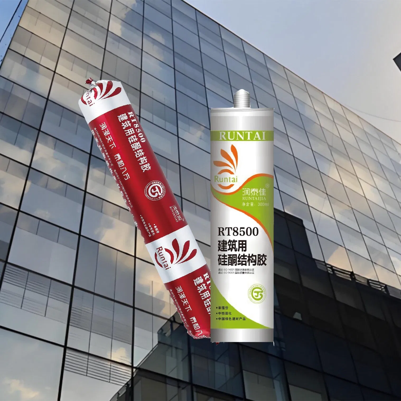 Runtai Silicone Sealant High Bond Strength for Commercial Building Applications