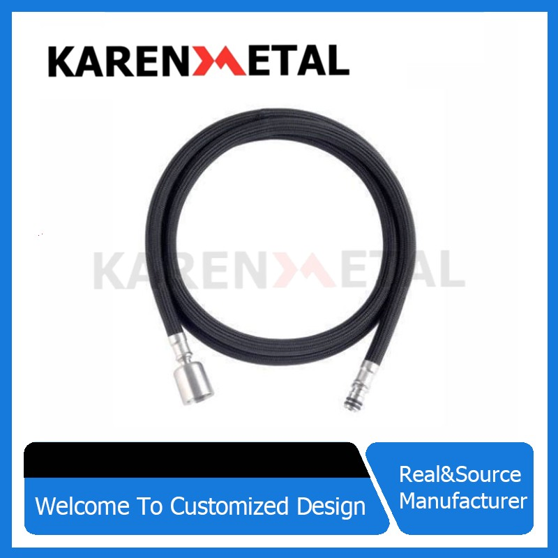 Premium Nylon Braided Shower Hose for Stylish Bathrooms