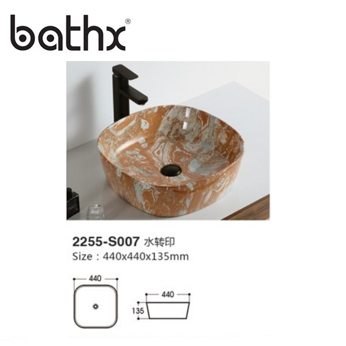 Раковина для салона прямоугольная Hair Salon Wash Hand Art Basin