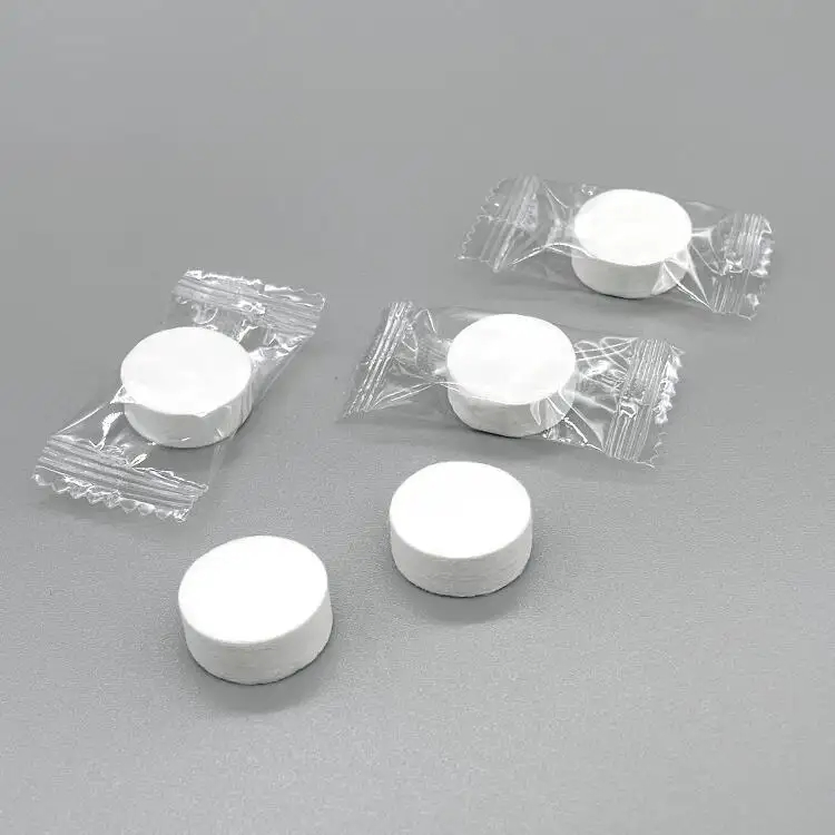 Custom Disposable Compressed Hand Towel 10 Pieces Packing Mini Pocket Tissue