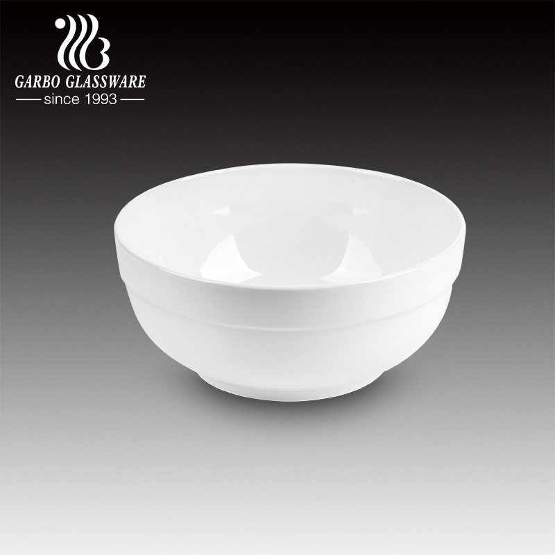 Wholesale 10 Inch Porcelain Bowl Custom Ceramic Salad Bowl for Hotel Restaurant Used