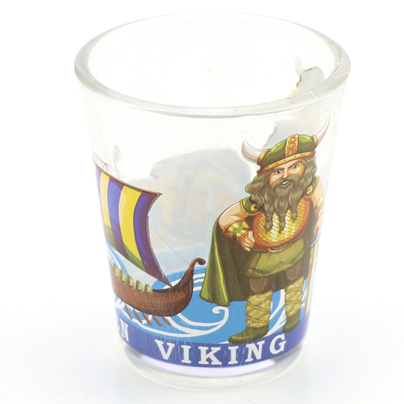 Custom Mini Shot Glass with Logo Personalized Iceland Sweden Souvenirs Shot Glasses