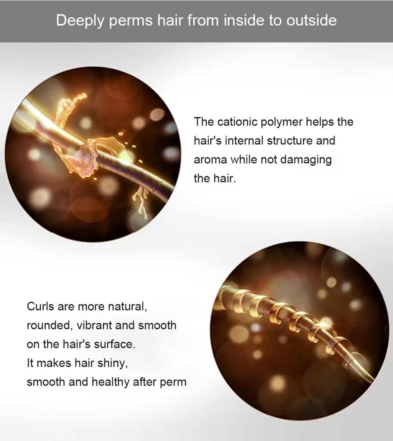 High Quality Permanent Long Lasting Hair Curling Perm Cream