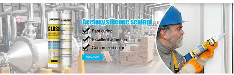 100% RTV Acetic Acetoxy Gp General Purpose Sealing Silicone Glass Silicone Sealant for Windows and Glass