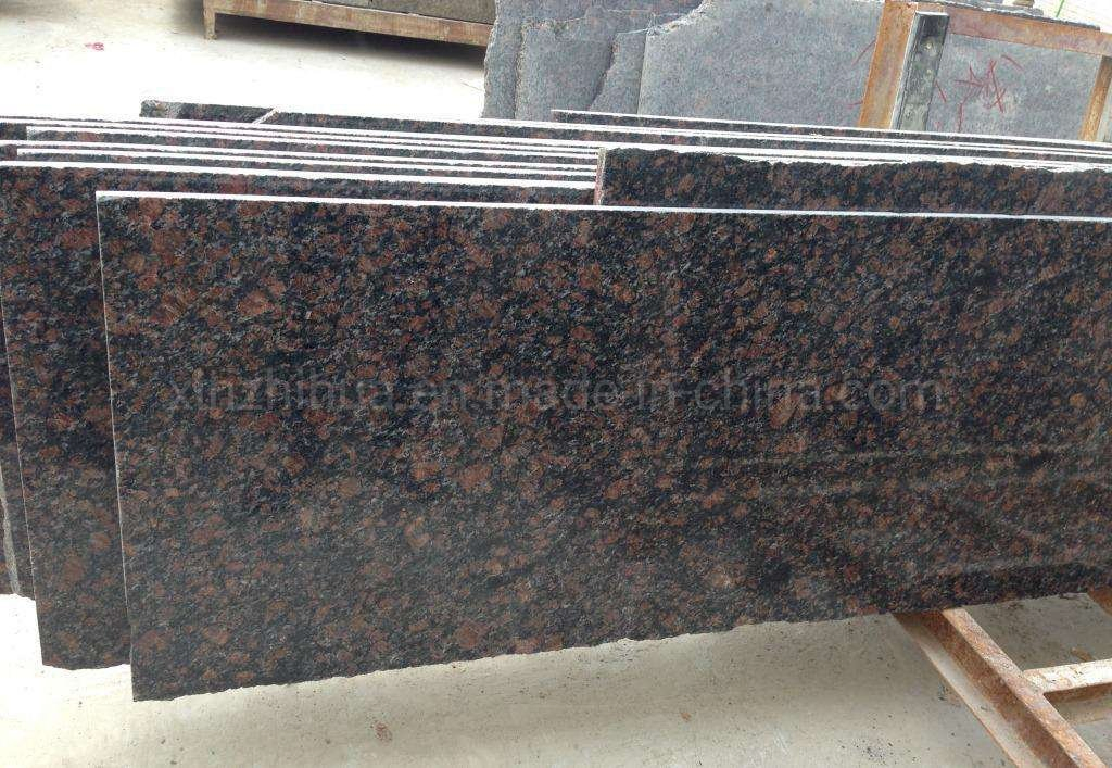 Indian Tan Brown Granite Slabs Facade/Stone Tile Exterior/Wall/Cladding Stone Fasade