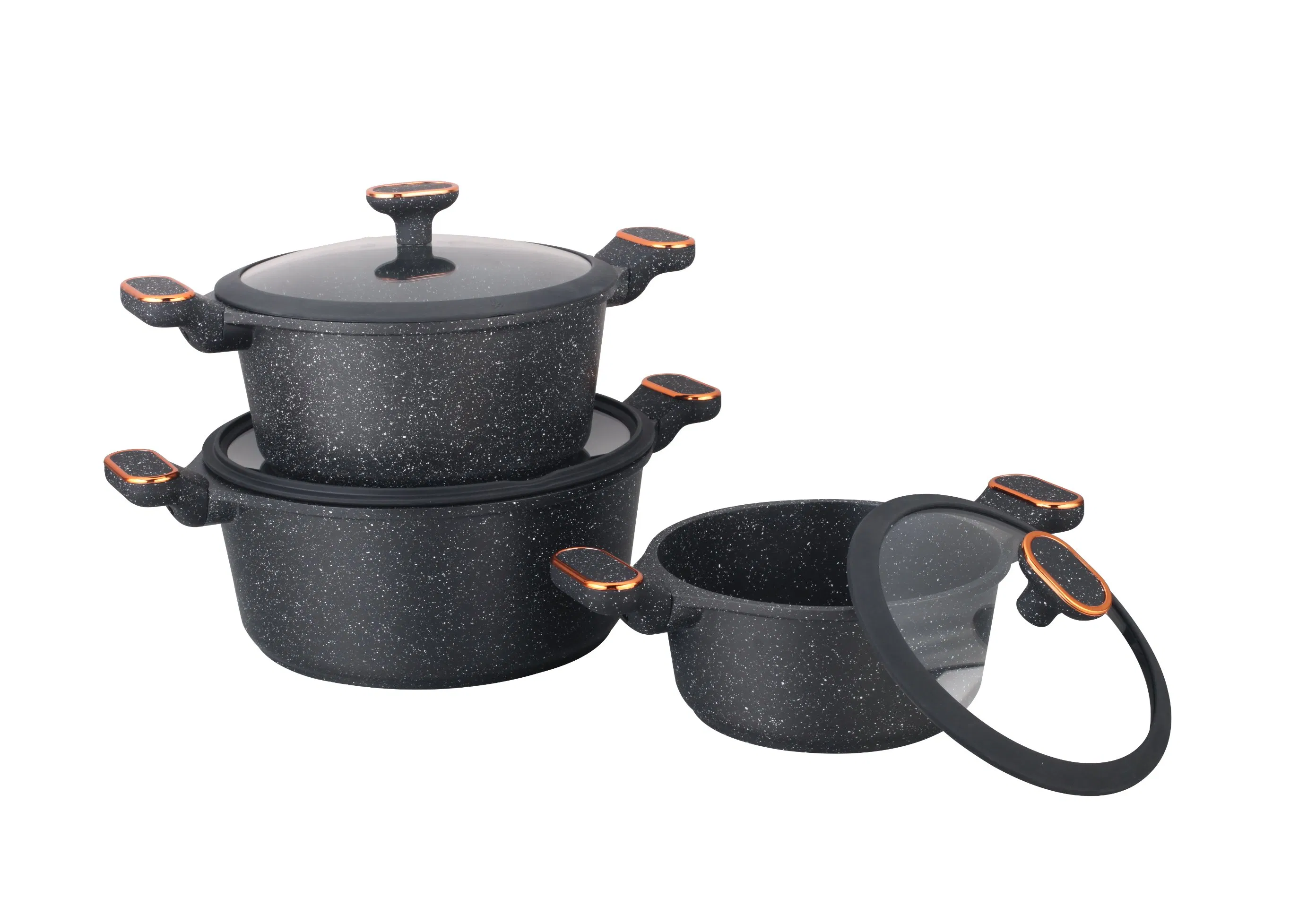 28cm Shallow Aluminum Casserole with Nonstick Coating