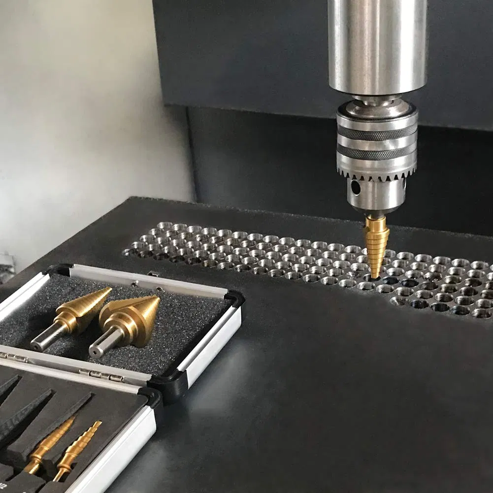 Набор ступенчатых сверл Groove Step Drill Bit, 3 шт.