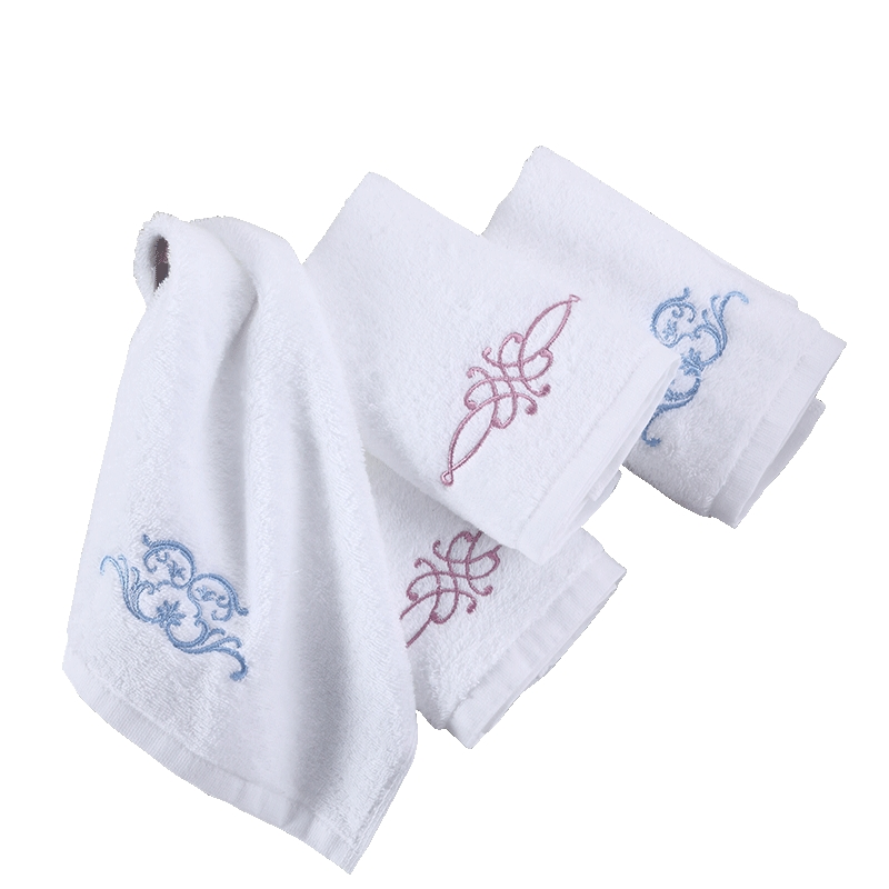 Wholesale Custom Logo 100% Cotton Soft Towel Set Hand Face Hotel Bath Towel