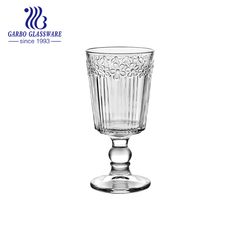 Classic 10.5oz Glass Crystal Red Wine Glass Stemware Cup