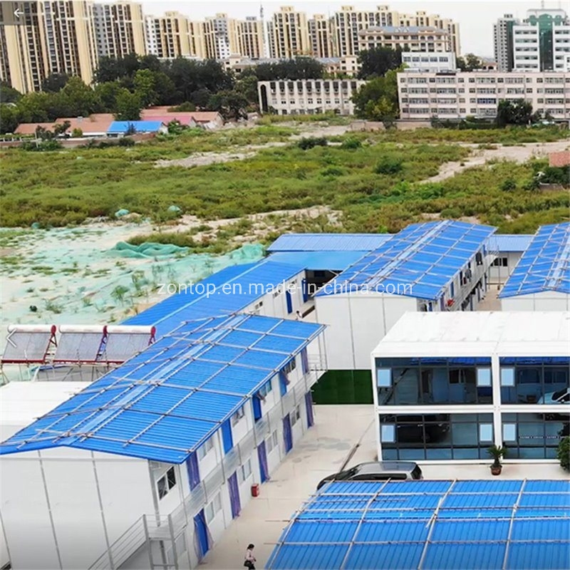 Easy Install High Quality Modular Portable Laborer Dormitory Canteen Two Storey Building Prefabricated K Homes