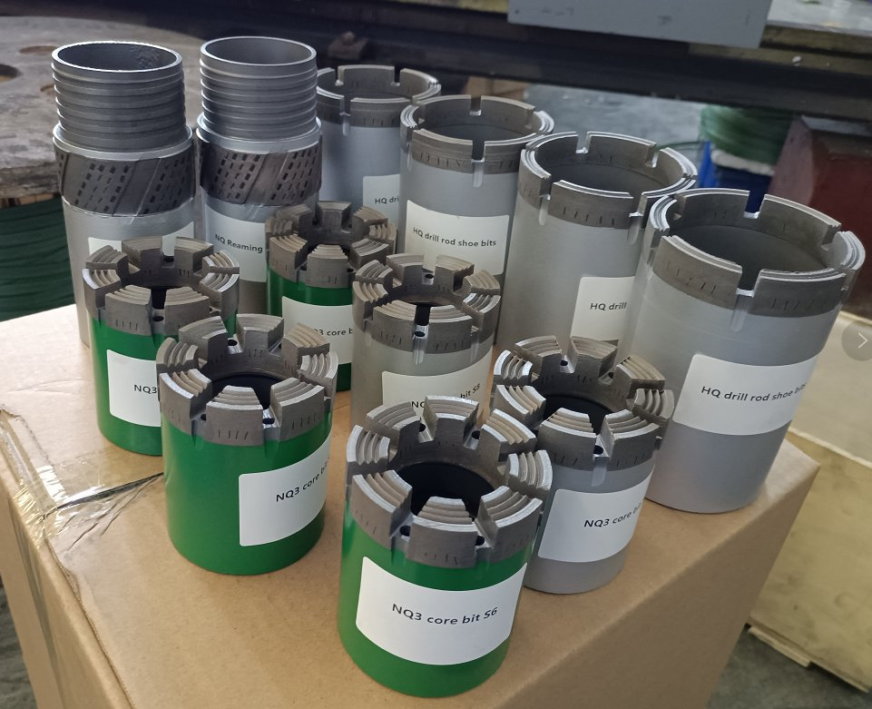 Алмазные коронки Aq, Bq, Nq, Hq, Pq для бурения