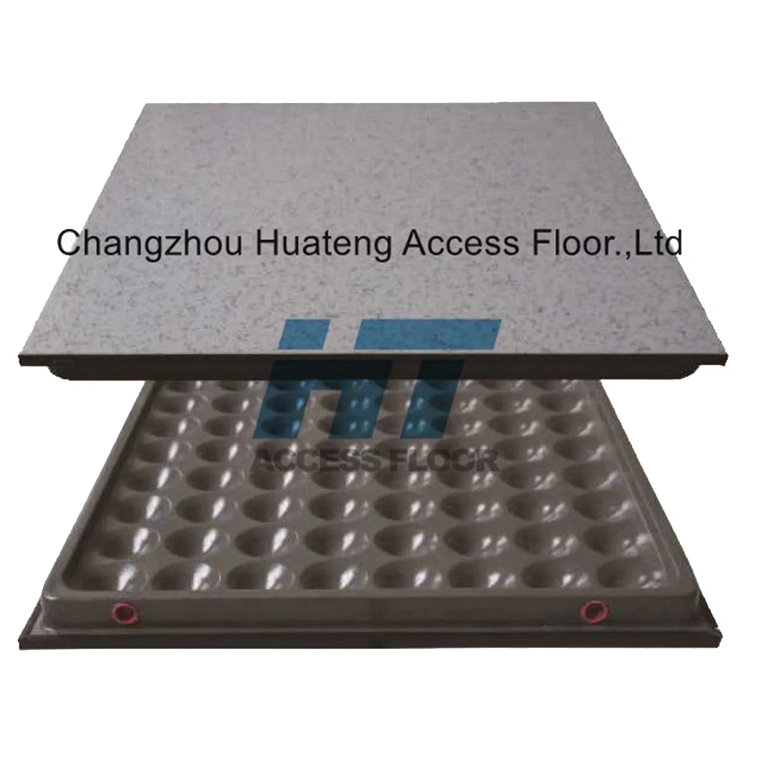 Popular Customized Good Wear Resistance Performance Ceramic Raised Slip-Resistant Chemical Resistant Flooring Used for Telecommunication Room